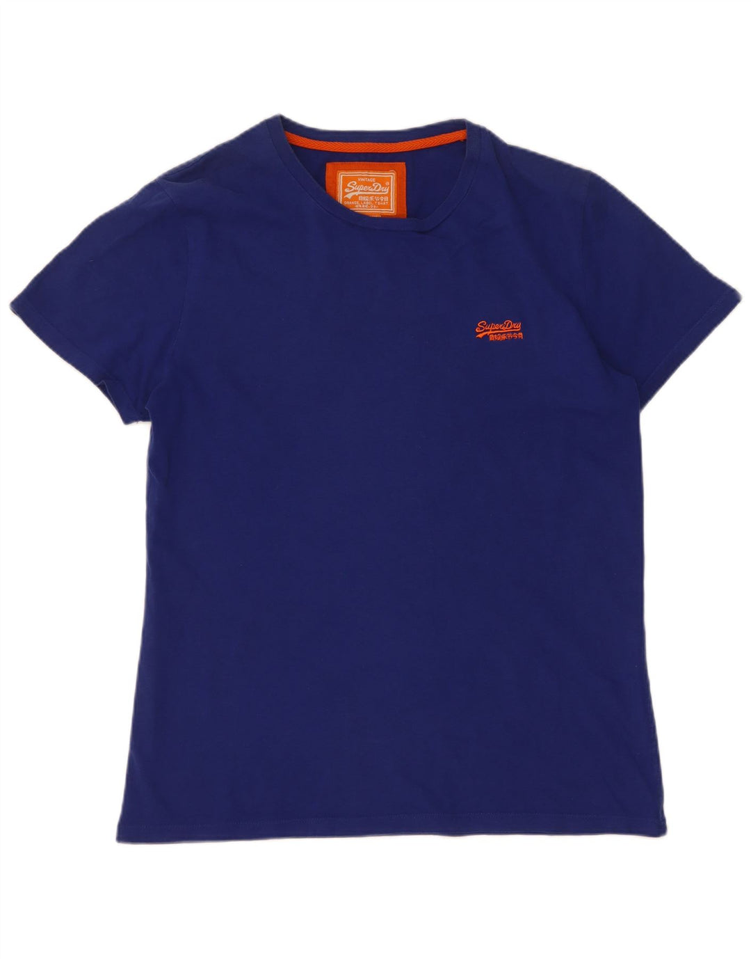 Мужская футболка Superdry, большой синий хлопок