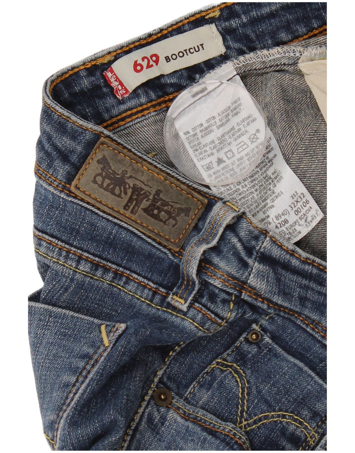 Женские джинсы Levi's 629 Bootcut W32 L32 Синие, хлопок