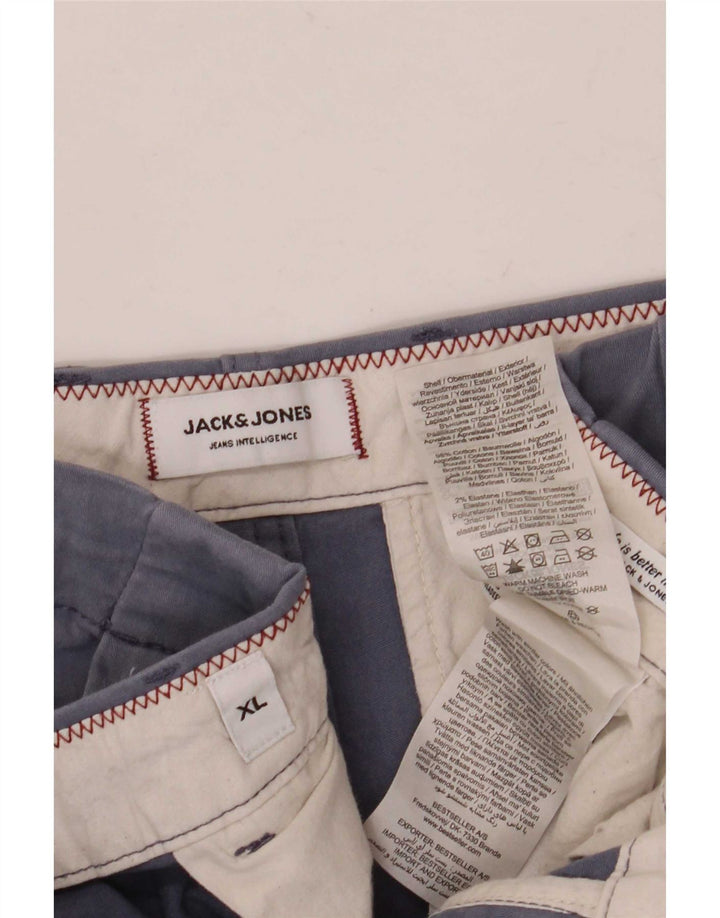 Мужские шорты чинос Jack & Jones Regular XL W38, синие, хлопок