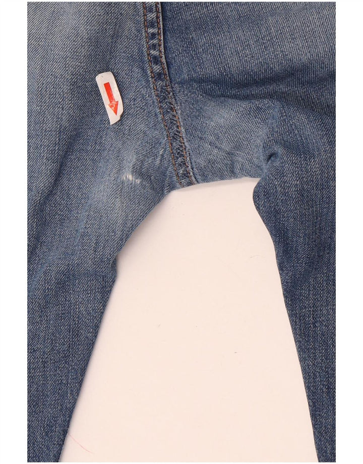 Мужские зауженные джинсы Levi's 508 W30 L28 синие, хлопок