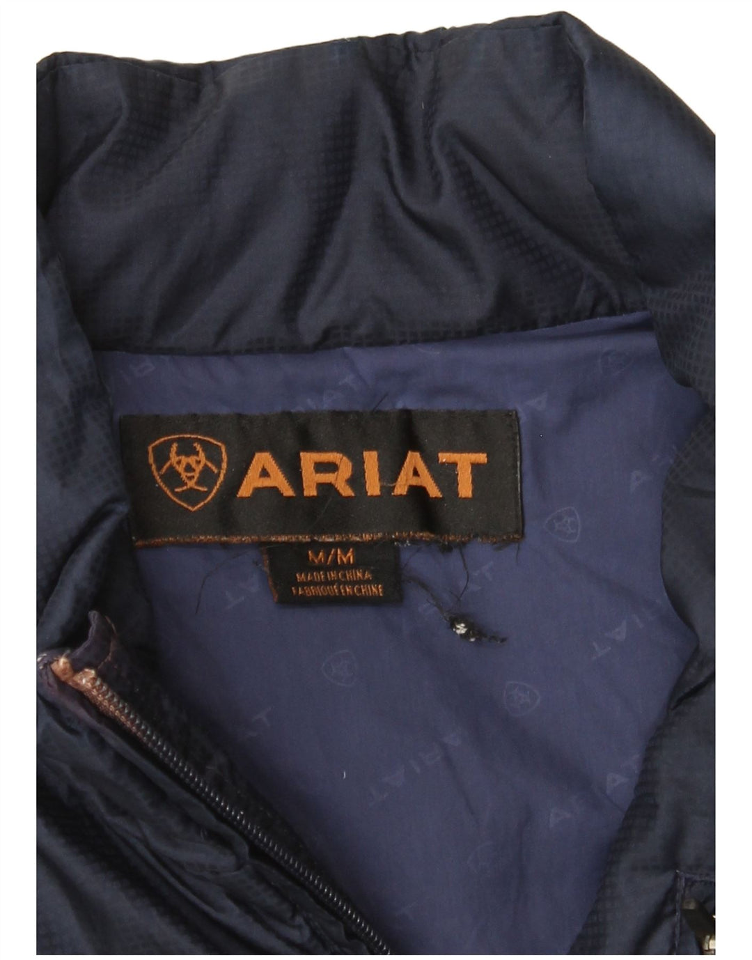 Мужской жилет с подкладкой Ariat UK 38, средний, темно-синий