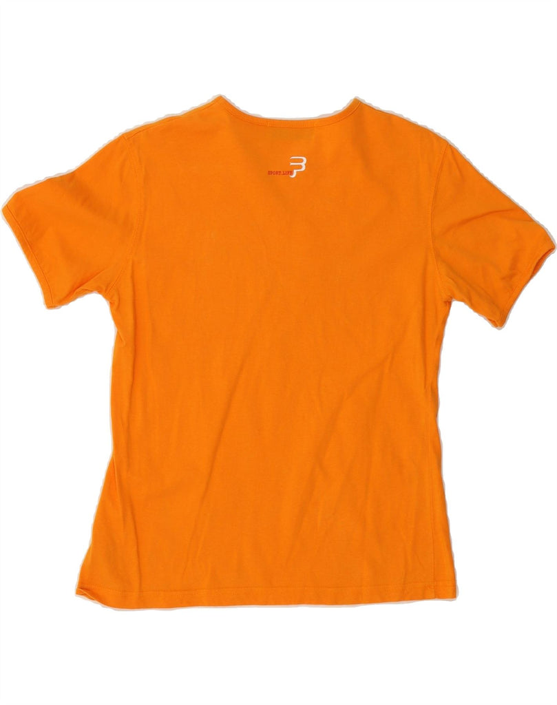 FILA Boys Graphic T-Shirt Top 11-12 Years Large  Orange Cotton Vintage Fila and Second-Hand Fila from Messina Hembry 