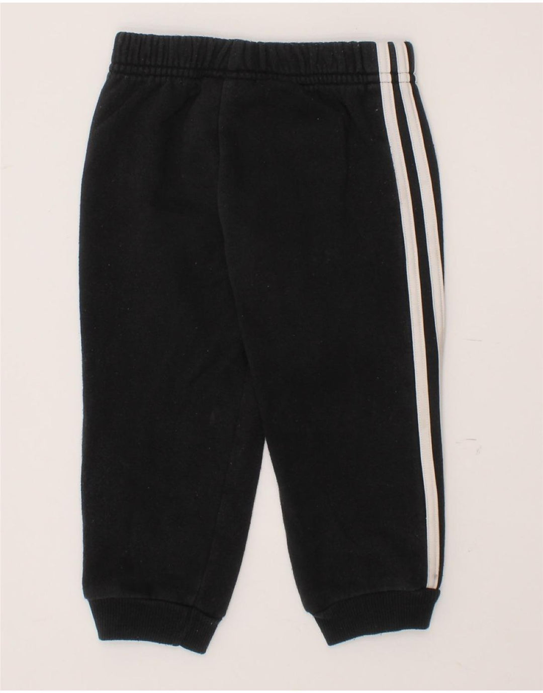 ADIDAS Baby Boys Joggers Tracksuit Trousers 9-12 Months  Black Cotton