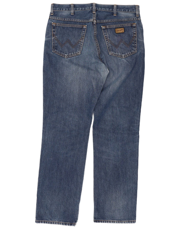 Мужские прямые джинсы Wrangler Texas W36 L32, синий хлопок
