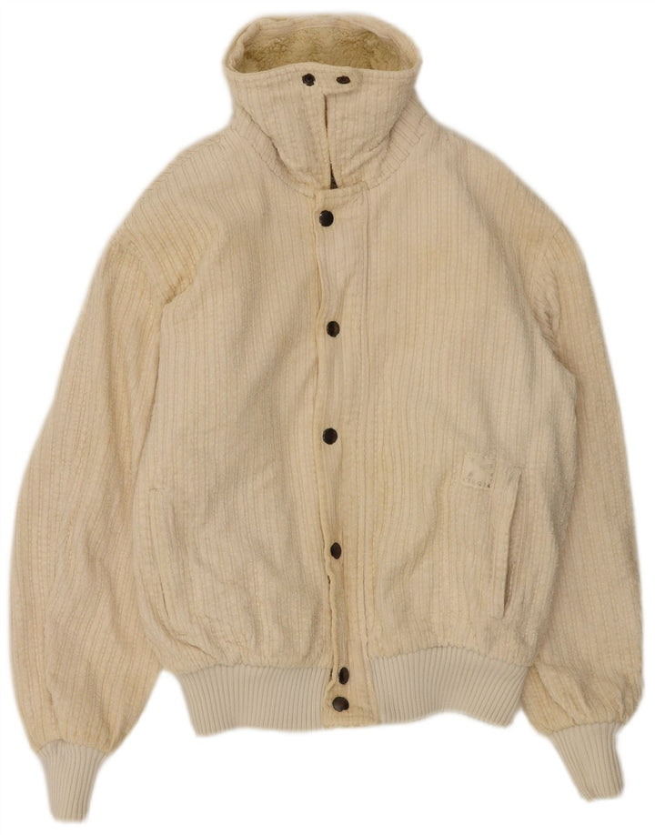 Мужская флисовая куртка свободного кроя Carrera IT 46, маленькая, бежевый, полиэстер