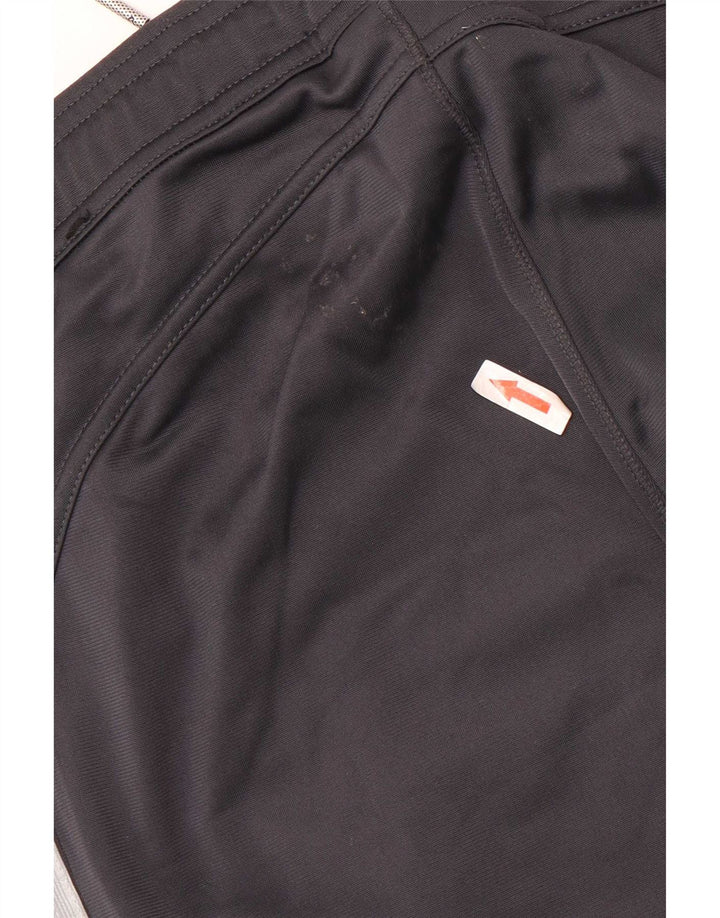 Женские спортивные брюки Adidas Climalite UK 12, полиэстер среднего серого цвета