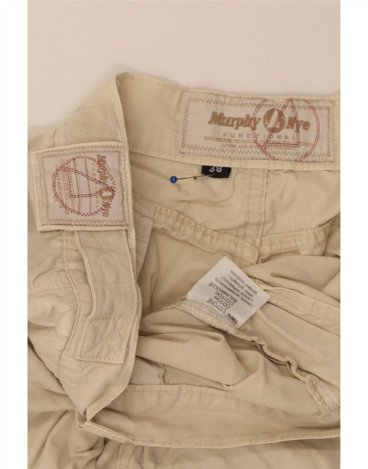 Мужские шорты карго Murphy & Nye W38 XL, бежевый хлопок