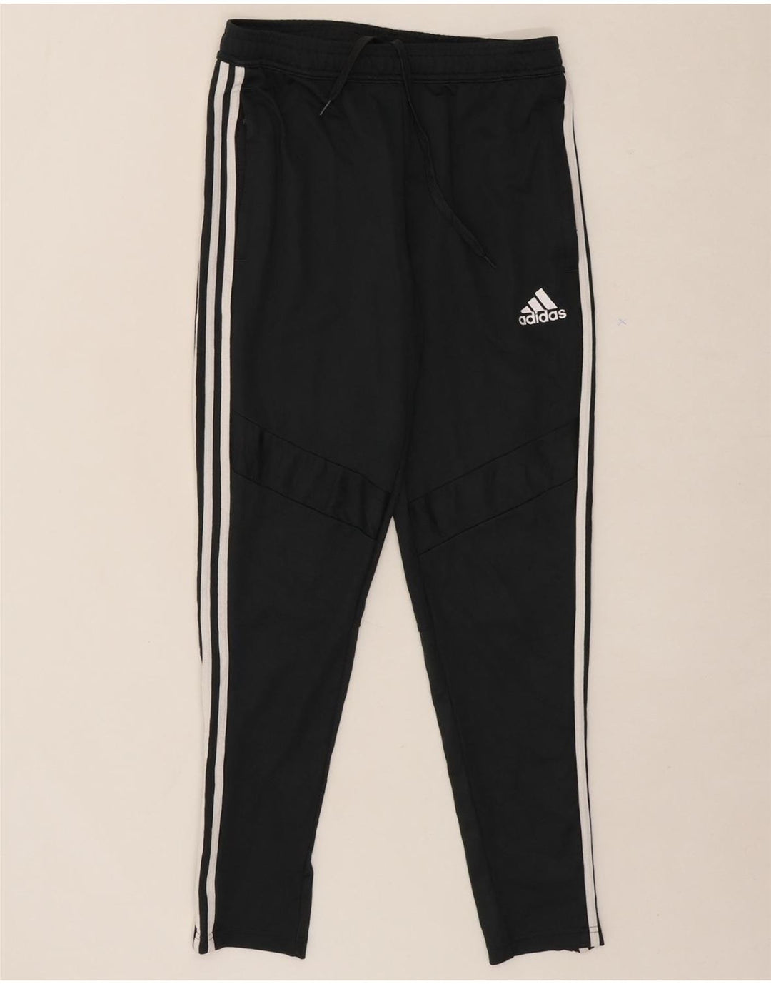 ADIDAS Mens Aeroready Tracksuit Trousers Medium  Black Polyester Vintage Adidas and Second-Hand Adidas from Messina Hembry 