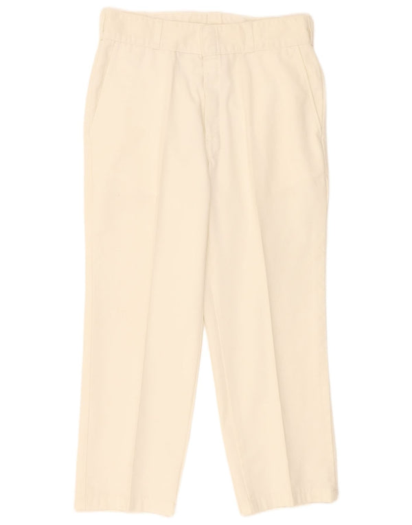 Женские прямые брюки чинос Dickies W34 L26, белый полиэстер