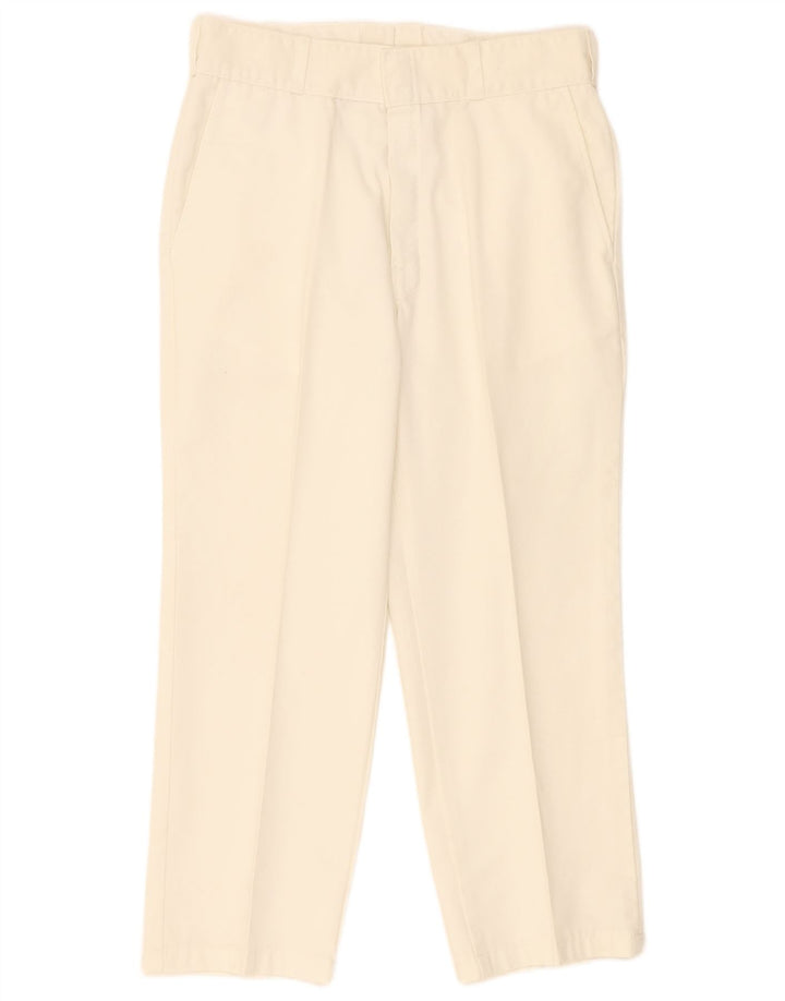 Женские прямые брюки чинос Dickies W34 L26, белый полиэстер