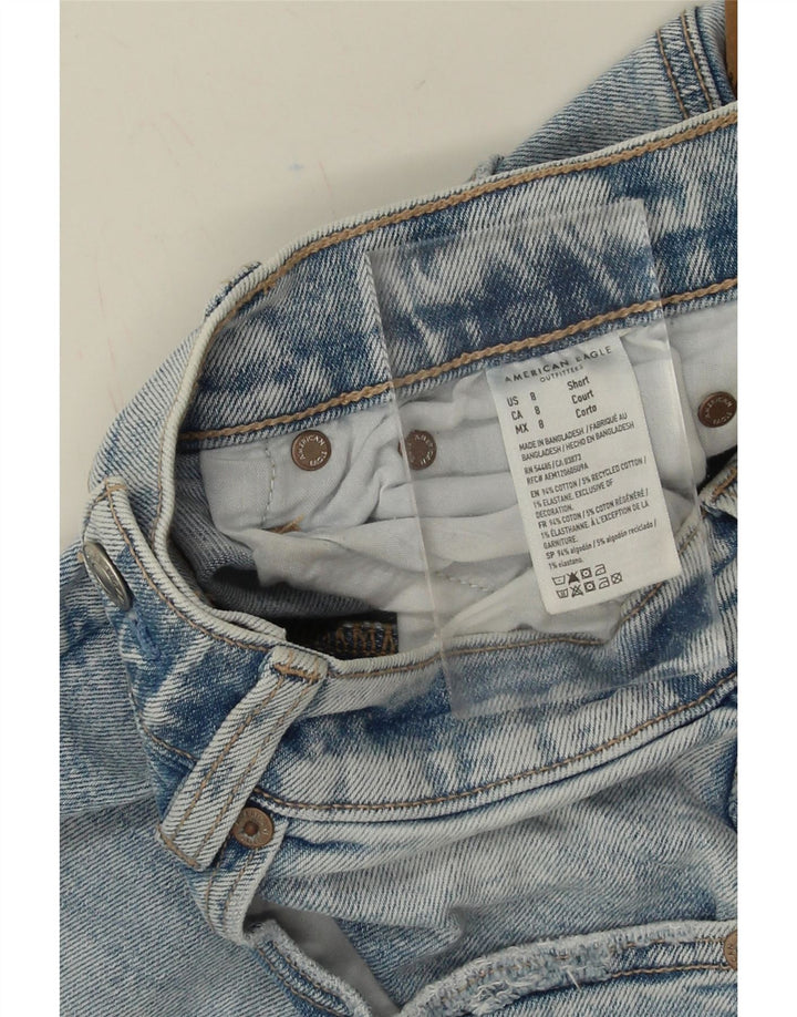 AMERICAN EAGLE Womens Straight Jeans US 8 Medium W28 L28 Blue Cotton