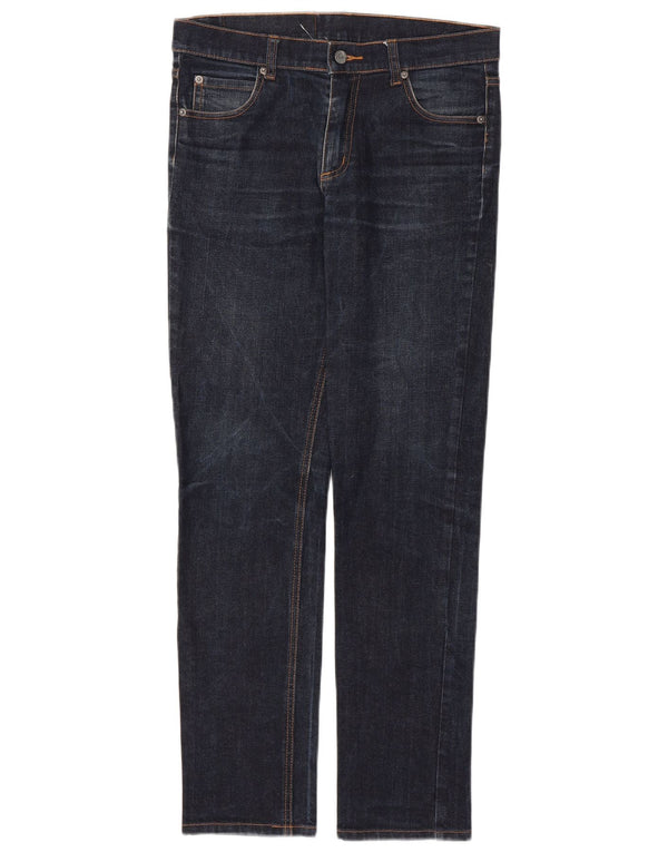 CHEAP MONDAY Мужские узкие джинсы W32 L31 Темно-синий хлопок