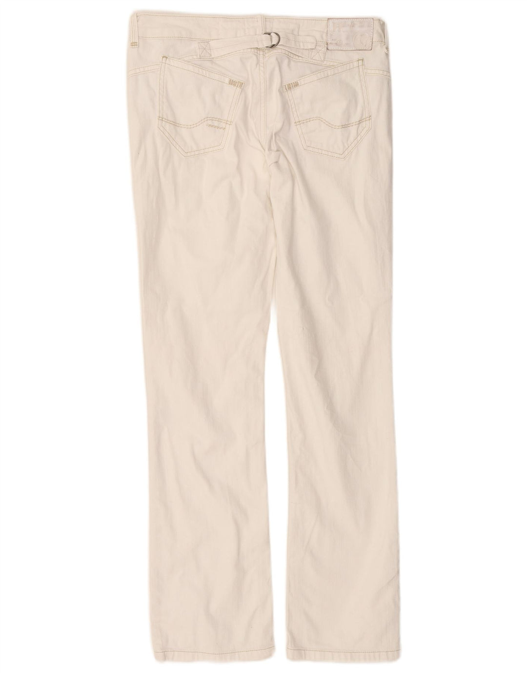 Женские прямые джинсы FAT FACE с низкой талией, Великобритания 12, средние W32 L31, белые