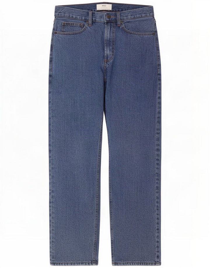 Мужские прямые джинсы Marks & Spencer W32 L29 Синие