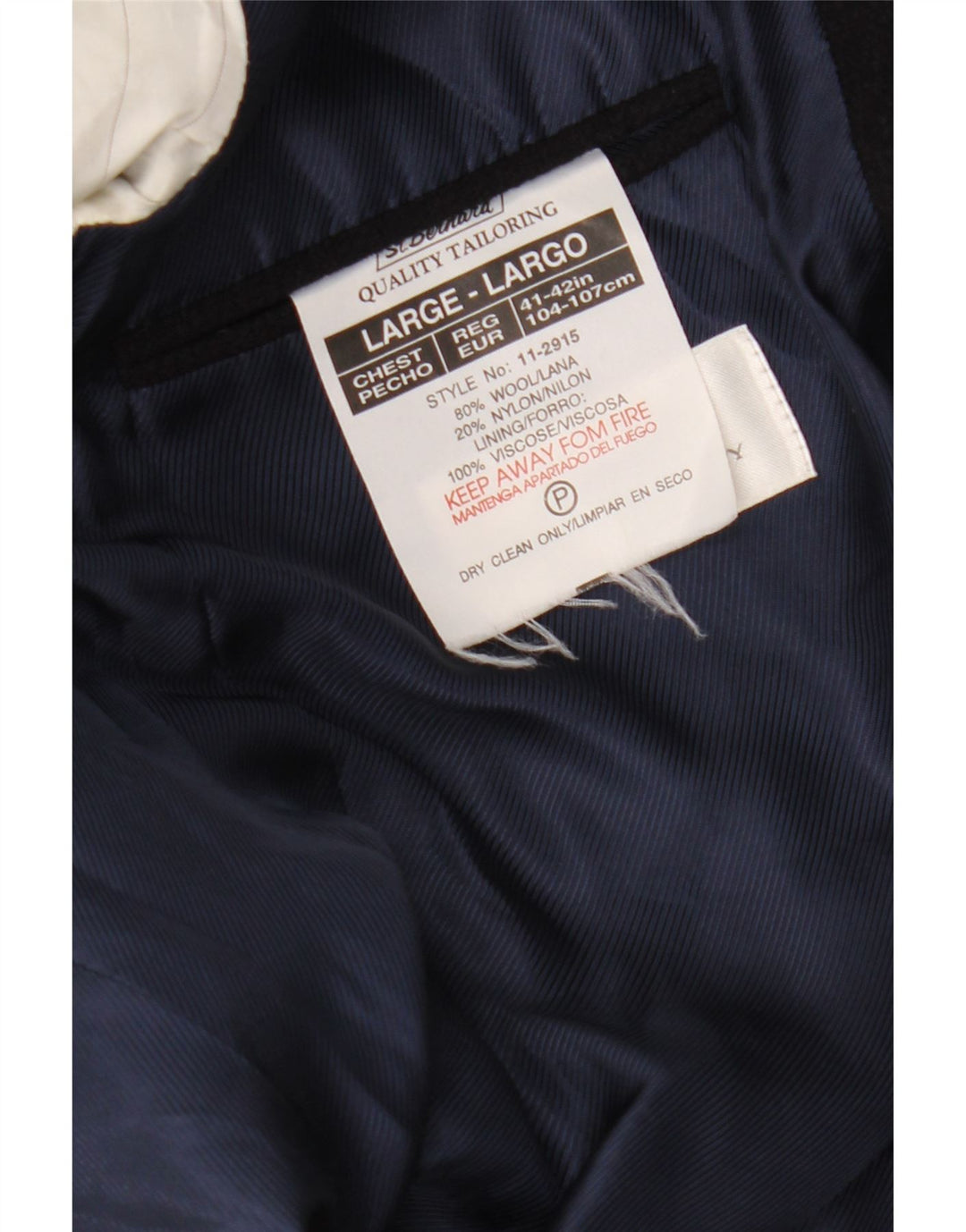 Мужской пиджак на 3 пуговицах UK 40, большой