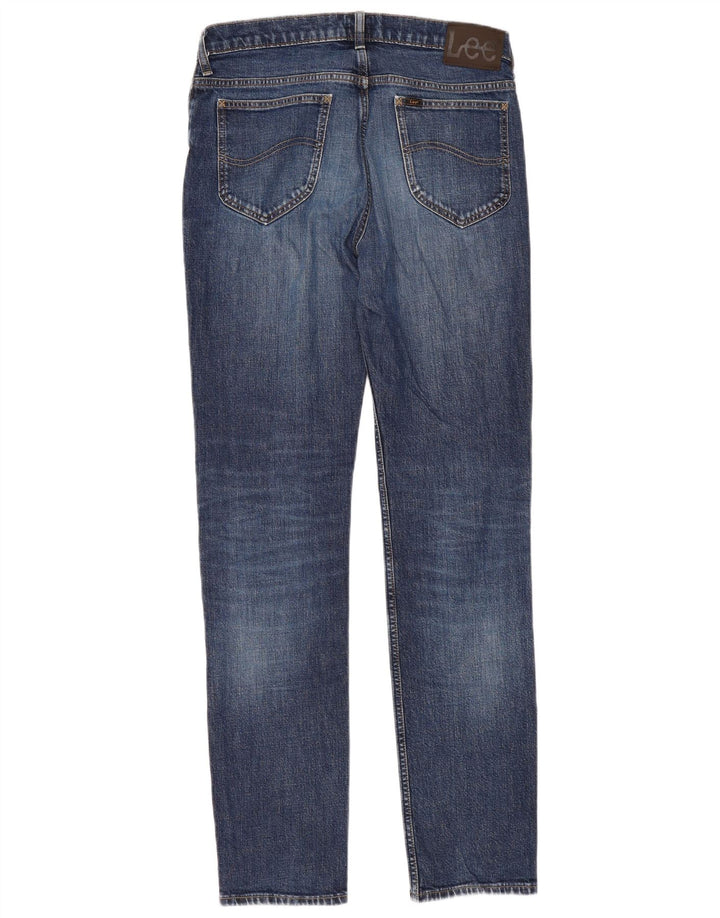 Мужские джинсы Lee Rider Slim W33 L34, синий хлопок