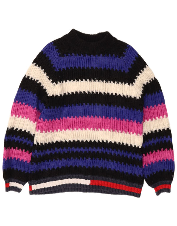 Женский джемпер с высоким воротником Tommy Hilfiger UK 6 XS, разноцветный