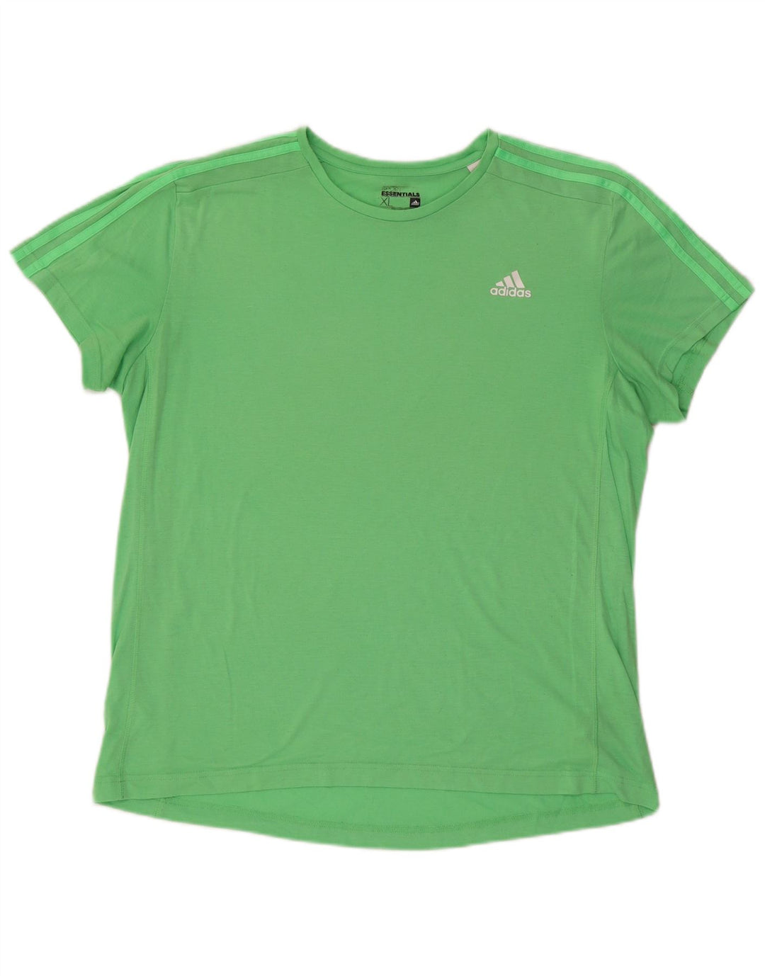 Adidas Мужская футболка Climalite Top XL Зеленый полиэстер