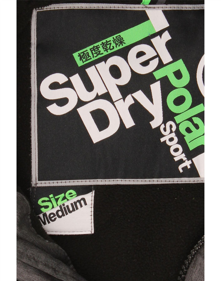 Мужской жилет с подкладкой Superdry UK 38, полиэстер среднего серого цвета