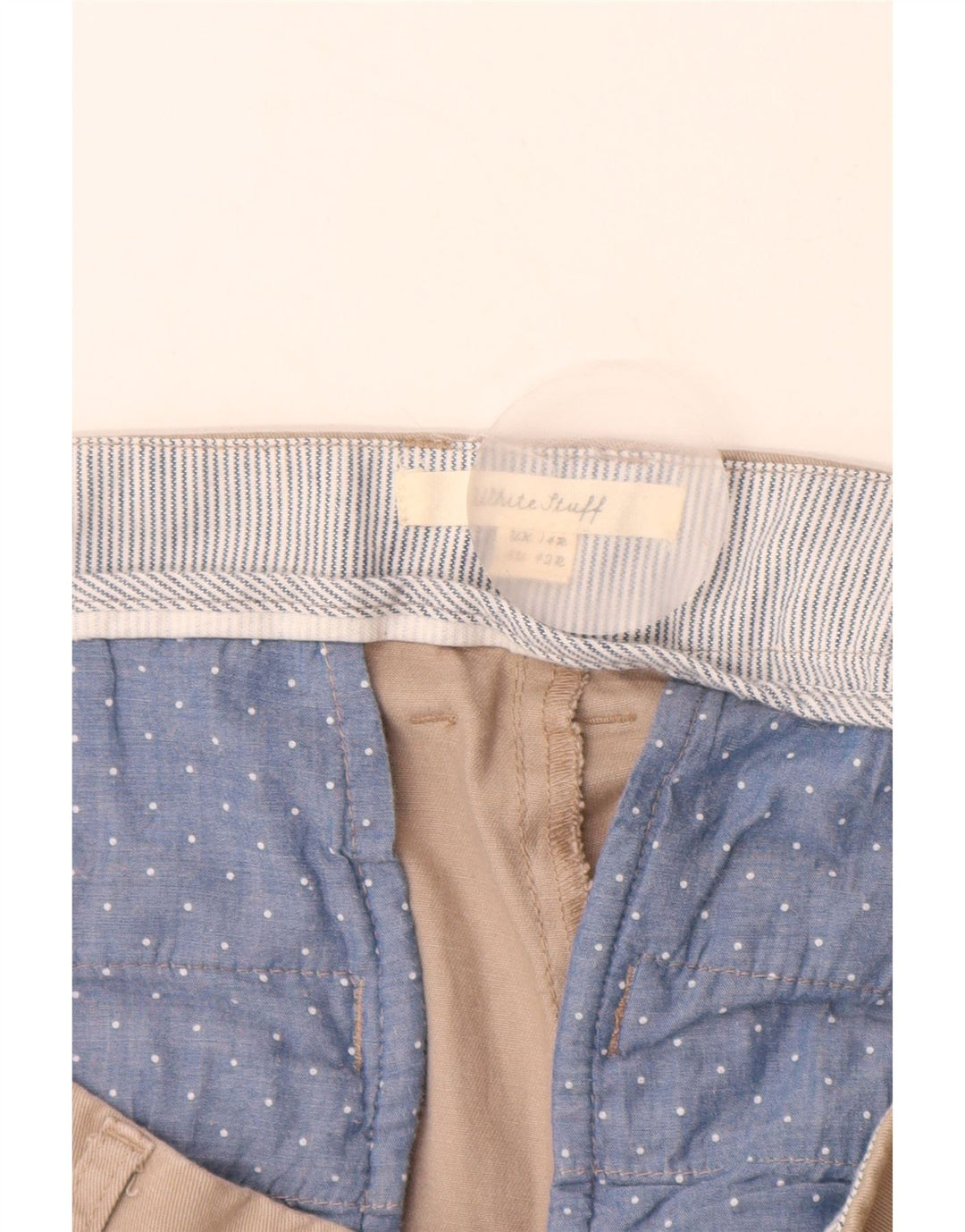 Женские узкие брюки чинос WHITE STUFF UK 14, большие W32 L30, бежевый хлопок