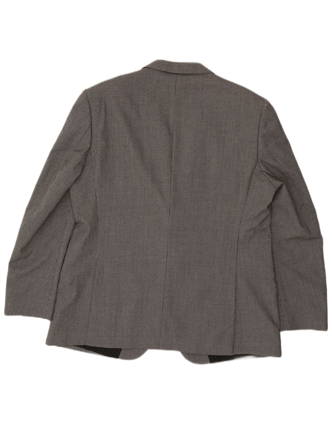 Мужской пиджак Marks & Spencer на 2 пуговицах, Великобритания, 46, 3XL, серый, шерсть с узором «гусиные лапки»