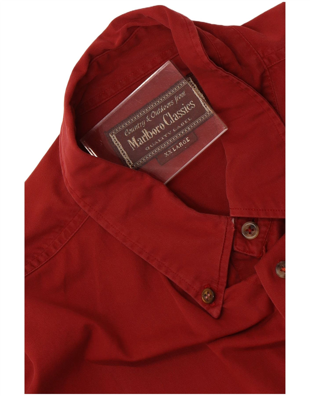 Мужская рубашка Marlboro Classics 2XL красная