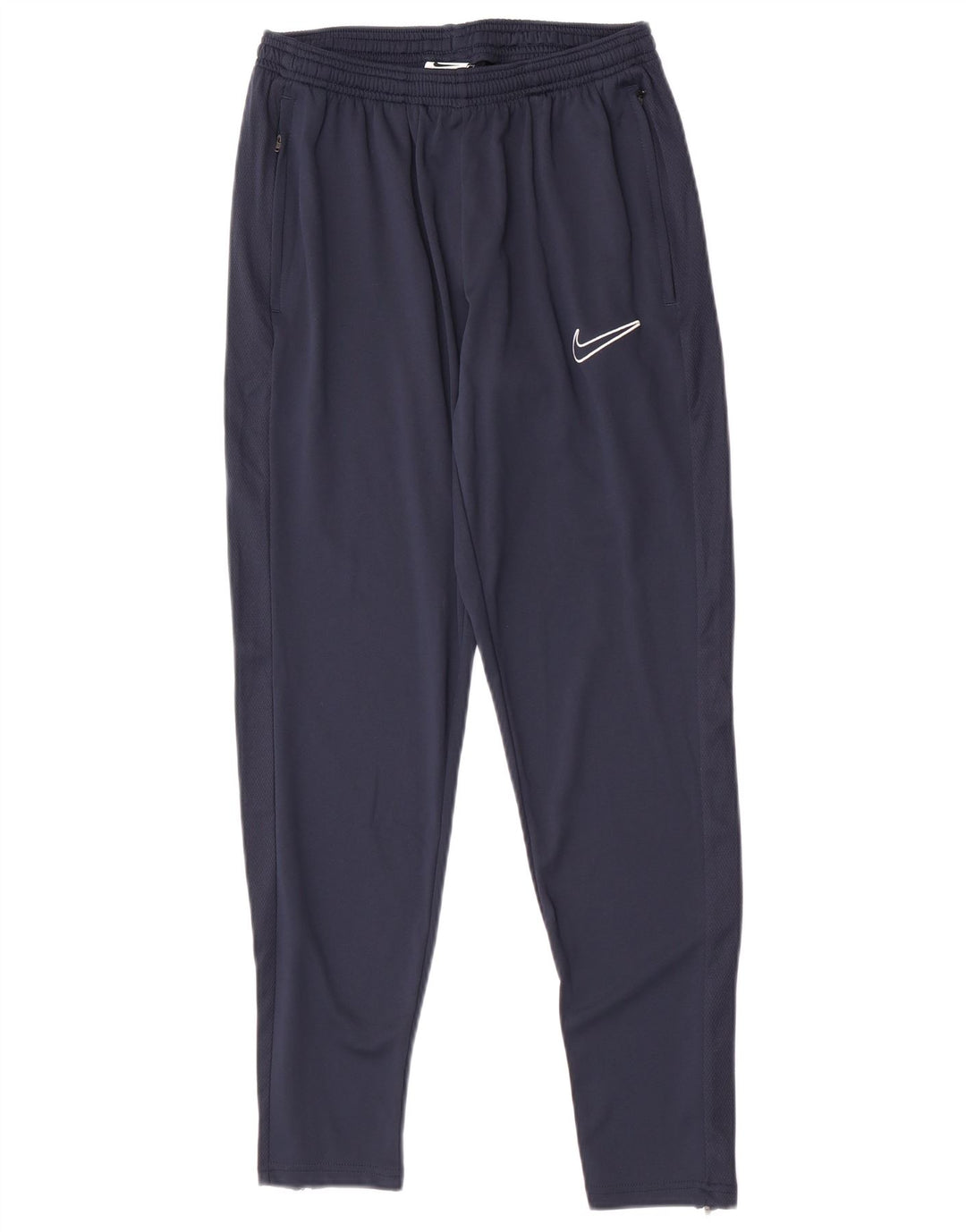 Мужские спортивные брюки Nike Dri Fit среднего размера, темно-синие