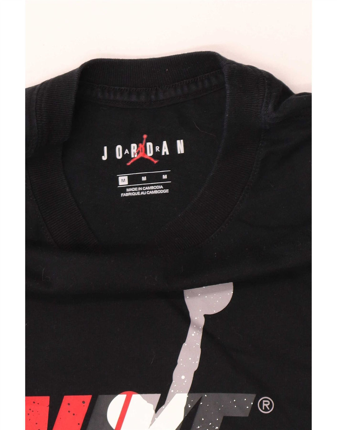 Мужская футболка с рисунком Jordan Top Medium Black
