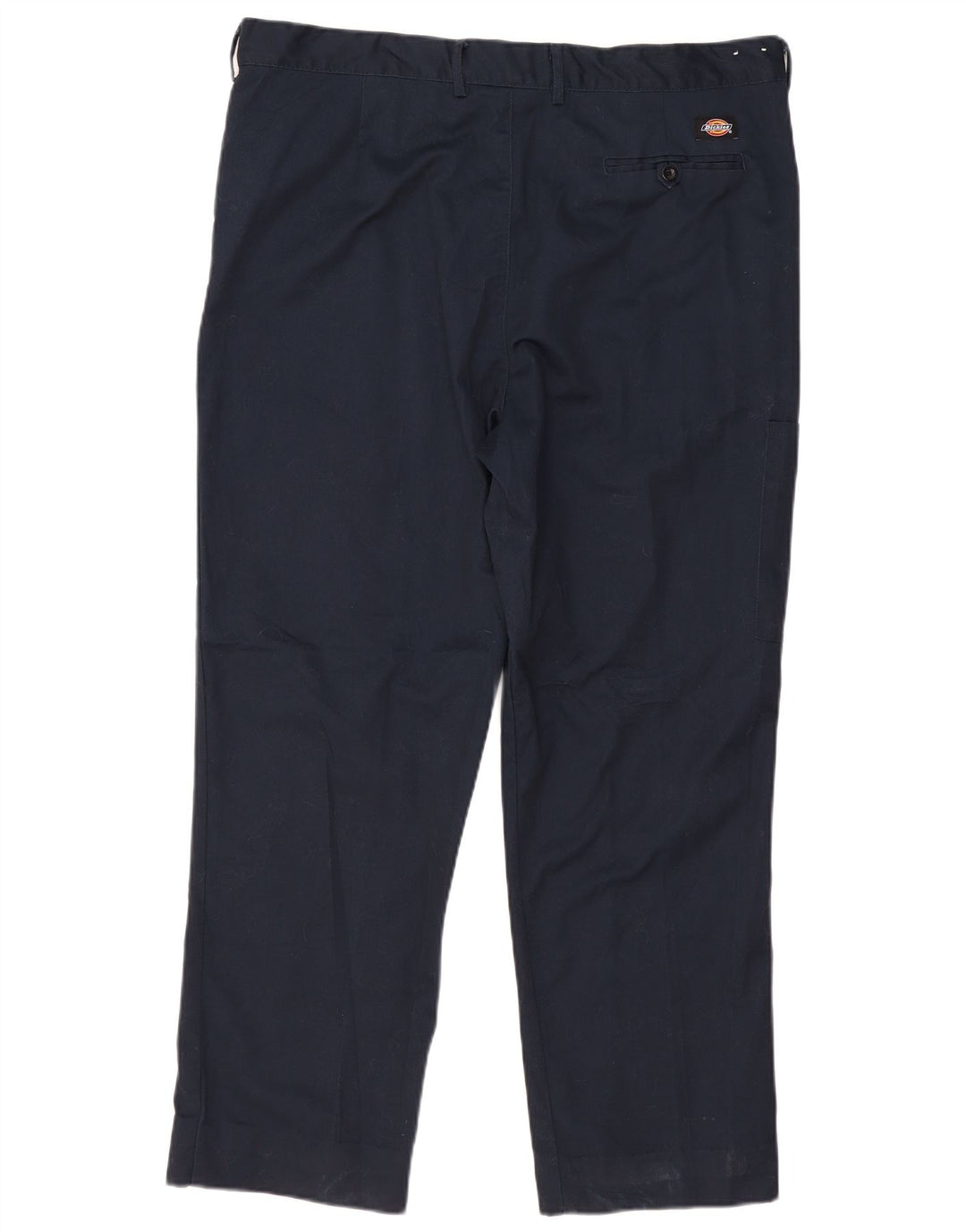 Dickies Мужские прямые костюмные брюки W40 L28 Темно-синие классические брюки из полиэстера