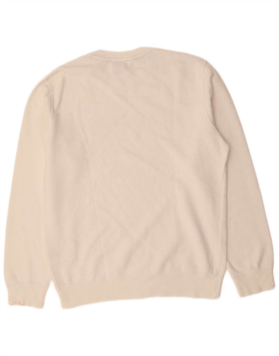 Мужской свитшот CHAMPION с графическим рисунком, большой белый хлопковый джемпер