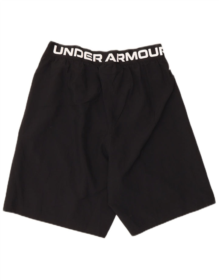 Мужские спортивные шорты Under Armour, средний черный полиэстер