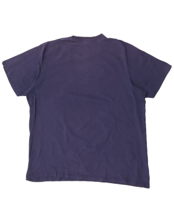 Adidas Мужская футболка с рисунком Top XL Темно-синий