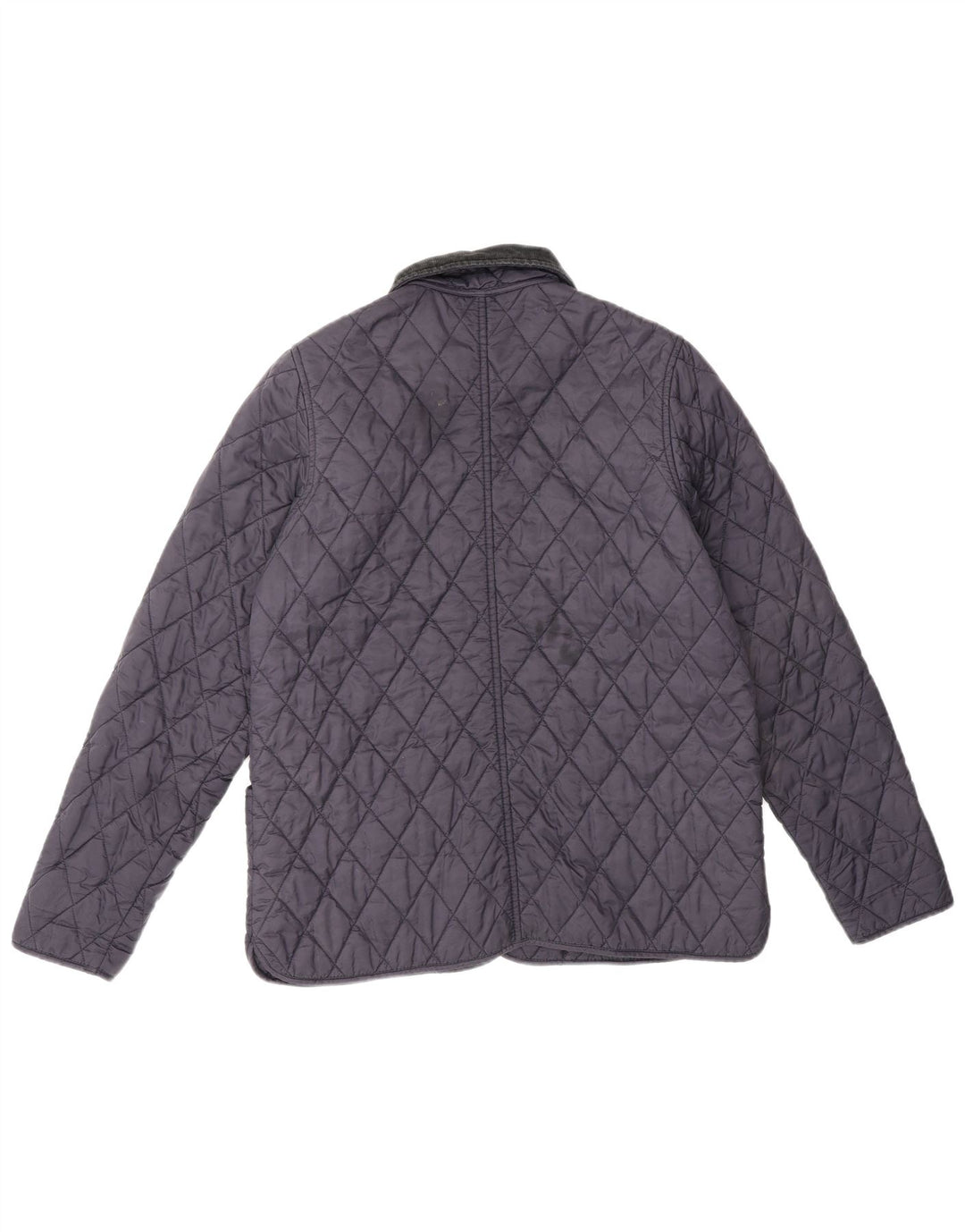 Женская стеганая куртка Barbour UK 12, средний темно-синий полиэстер