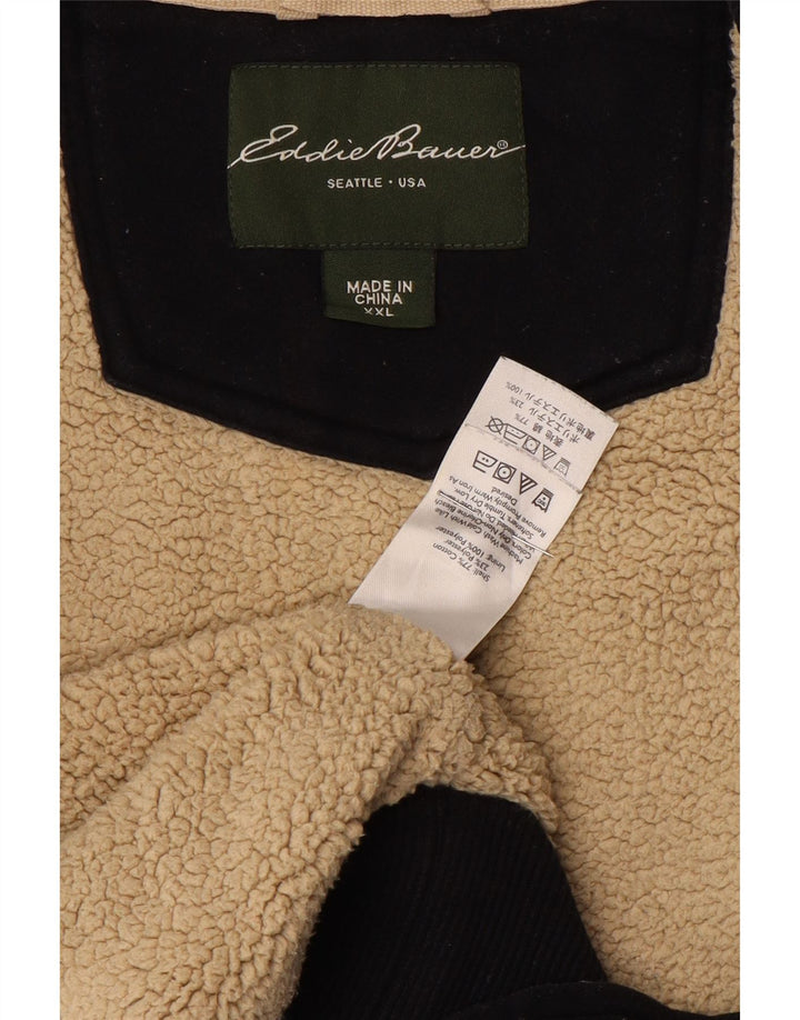 Мужской спортивный костюм Eddie Bauer, верхняя куртка 2XL, темно-синий, хлопок
