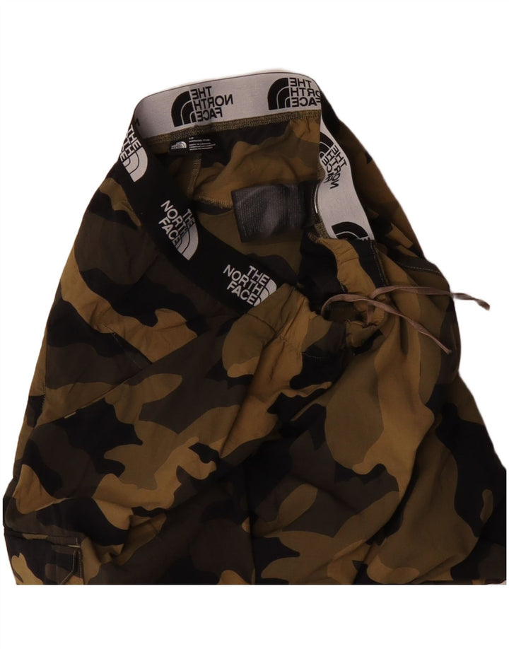 Женские брюки карго с графическим рисунком The North Face, маленькие W26 L30, камуфляж цвета хаки