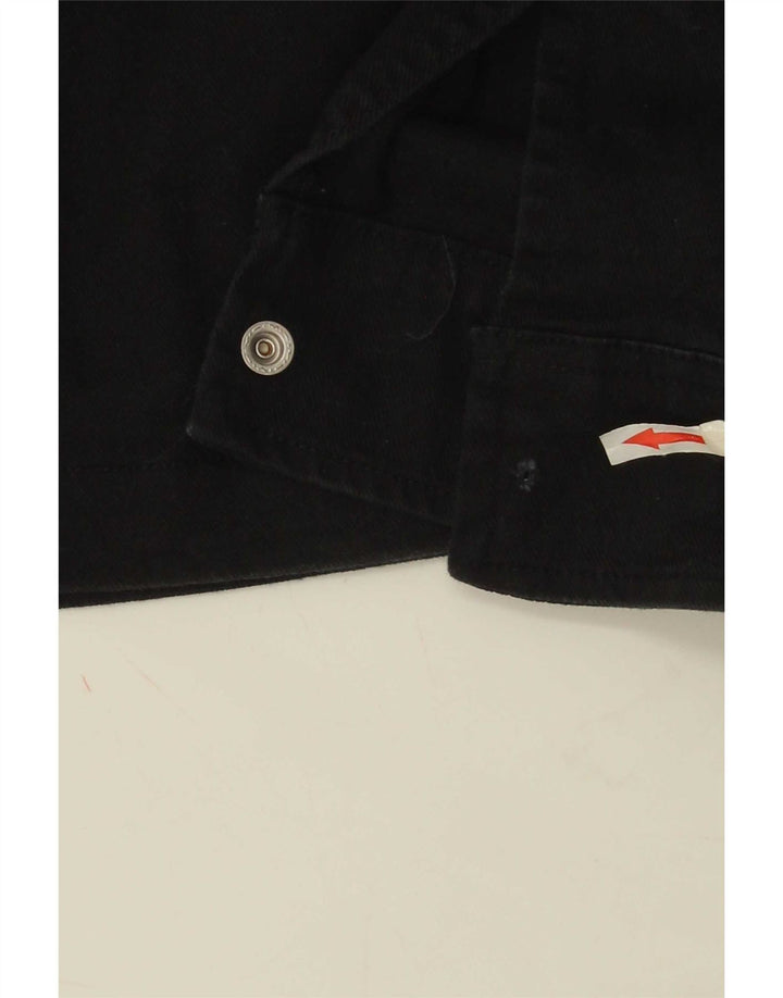 Мужская куртка-бомбер Zara UK 42 XL, черный хлопок