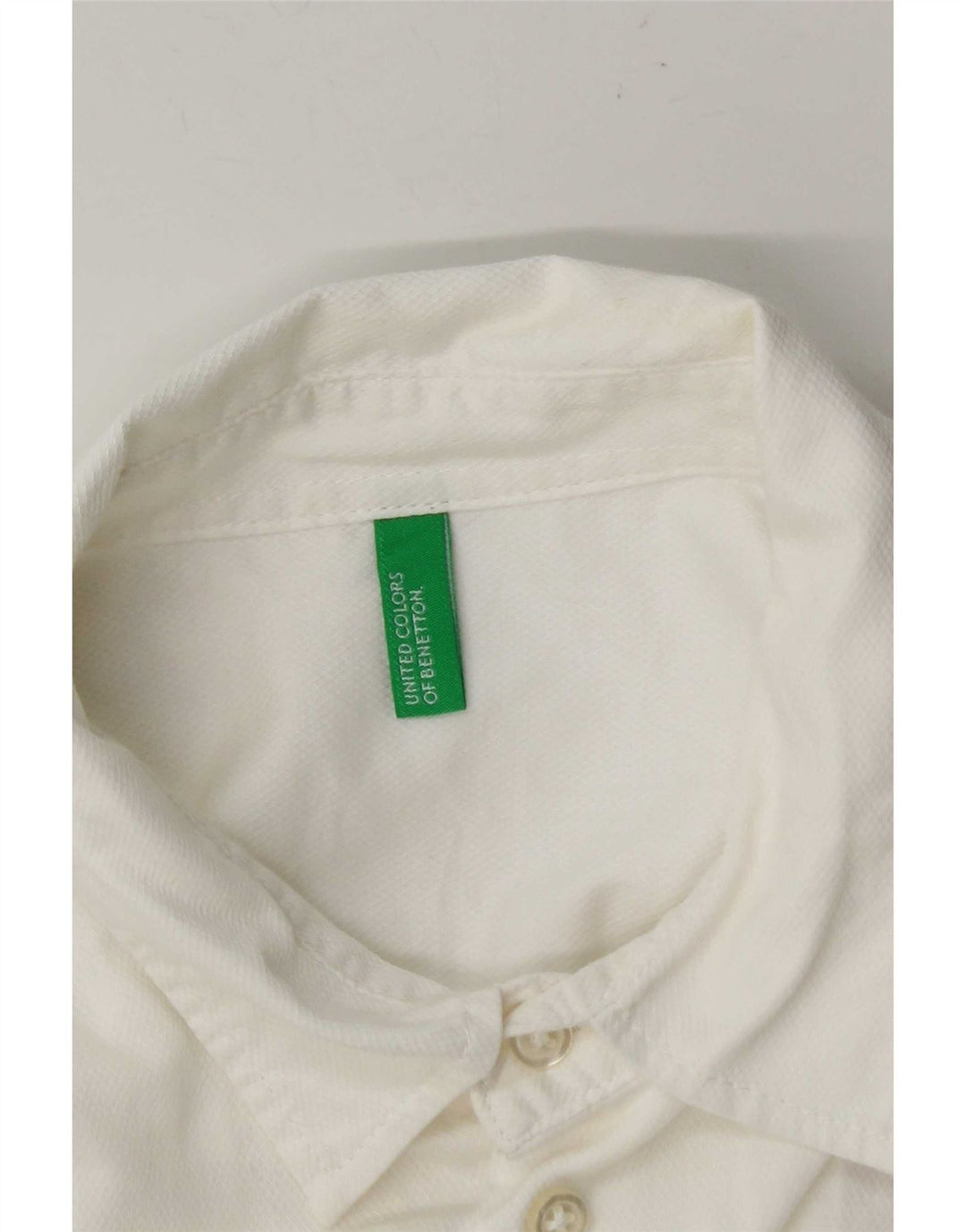 Рубашка мужская Benetton маленькая белая