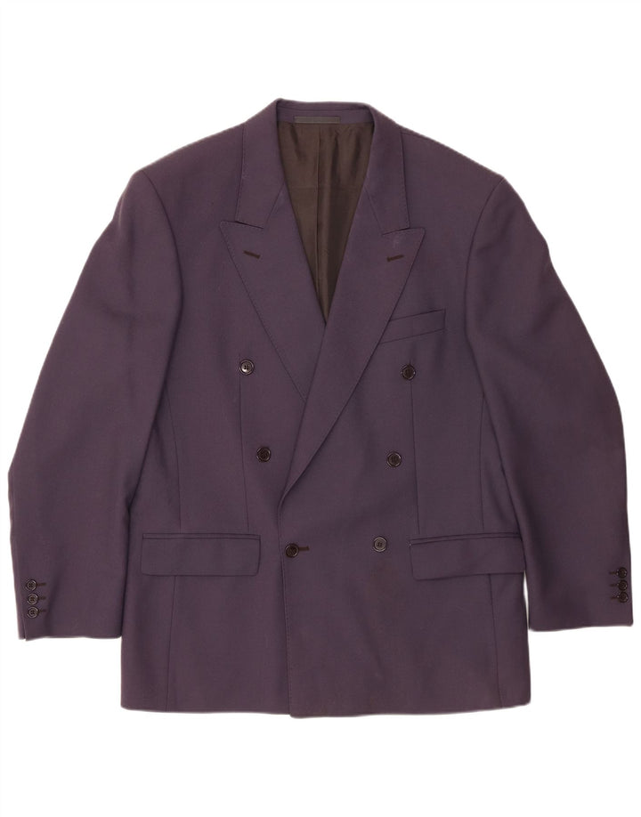 Мужской двубортный пиджак DOUGLAS EU 50, большой темно-синий