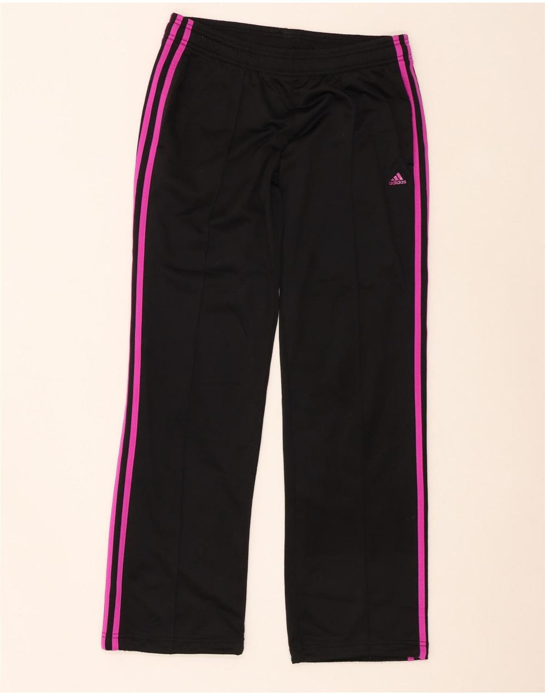 Женские спортивные брюки Adidas UK 8/10, маленький черный полиэстер