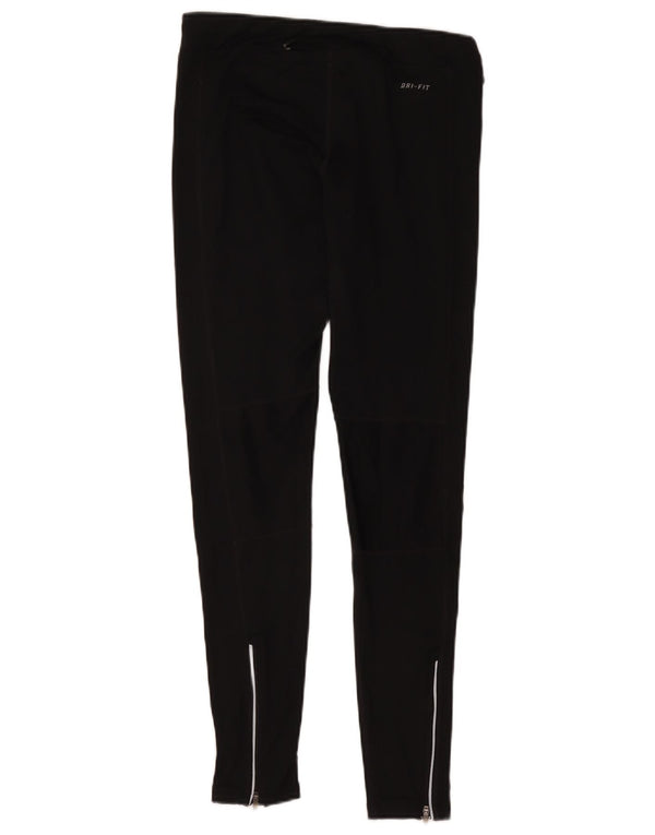 Женские леггинсы Nike Dri Fit UK 14, средние, черные