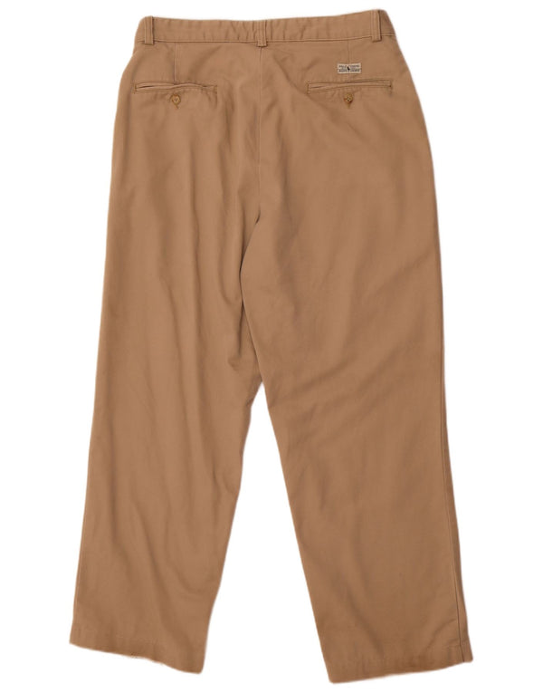 Мужские прямые брюки чинос Polo Ralph Lauren W32 L30, бежевый хлопок