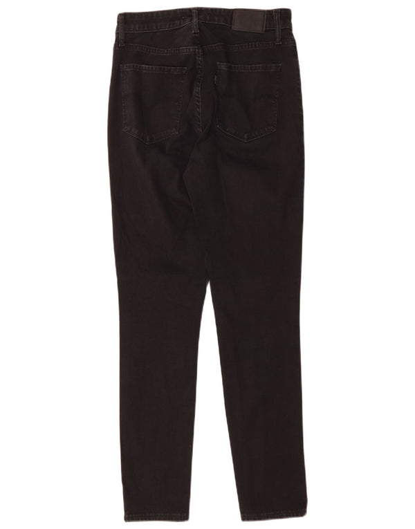 Женские джинсы скинни LEVI'S 721 с высокой посадкой W28 L28, черный хлопок
