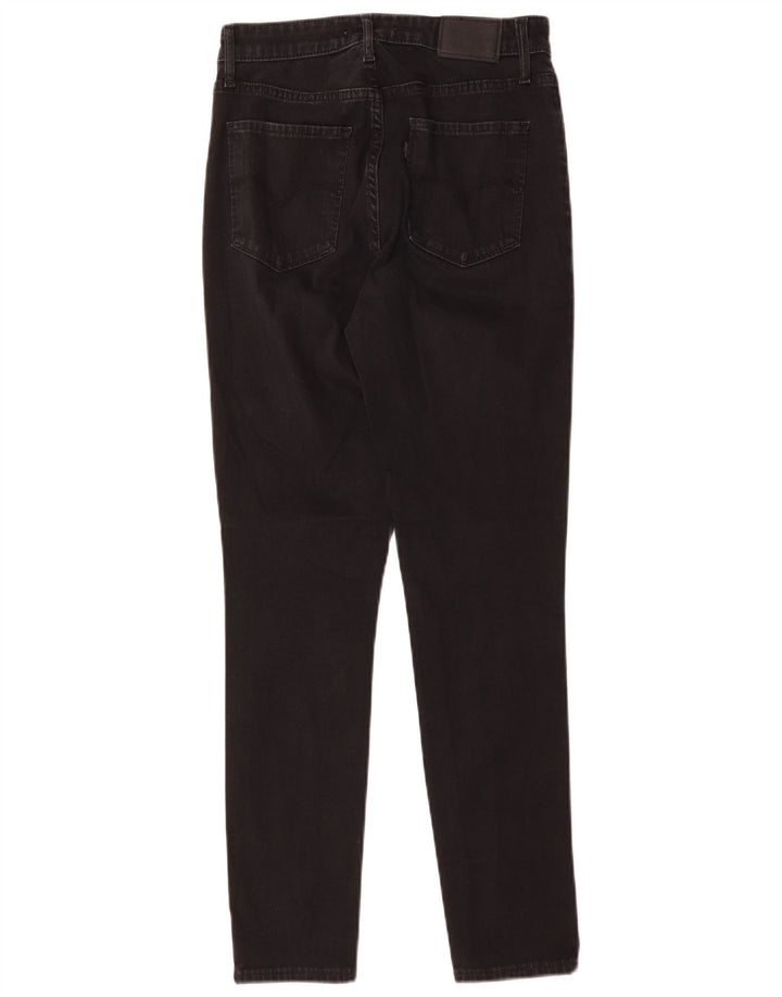 Женские джинсы скинни LEVI'S 721 с высокой посадкой W28 L28, черный хлопок