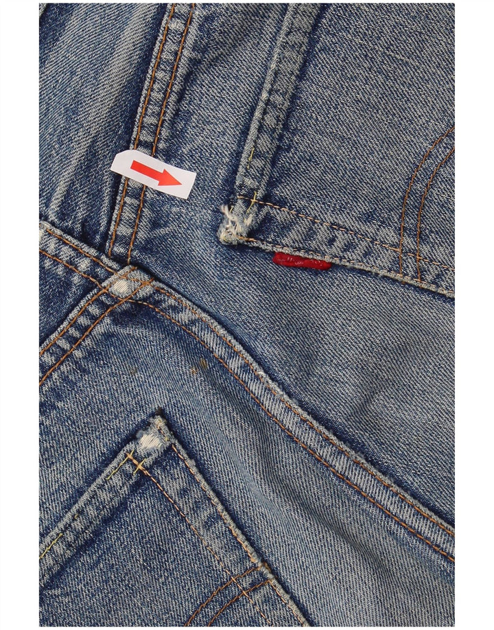 Женские джинсовые шорты Levi's W28, средние синие