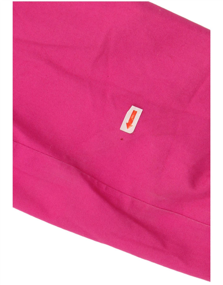 JOULES Женская дождевик с капюшоном UK 18 XL Розовый хлопок