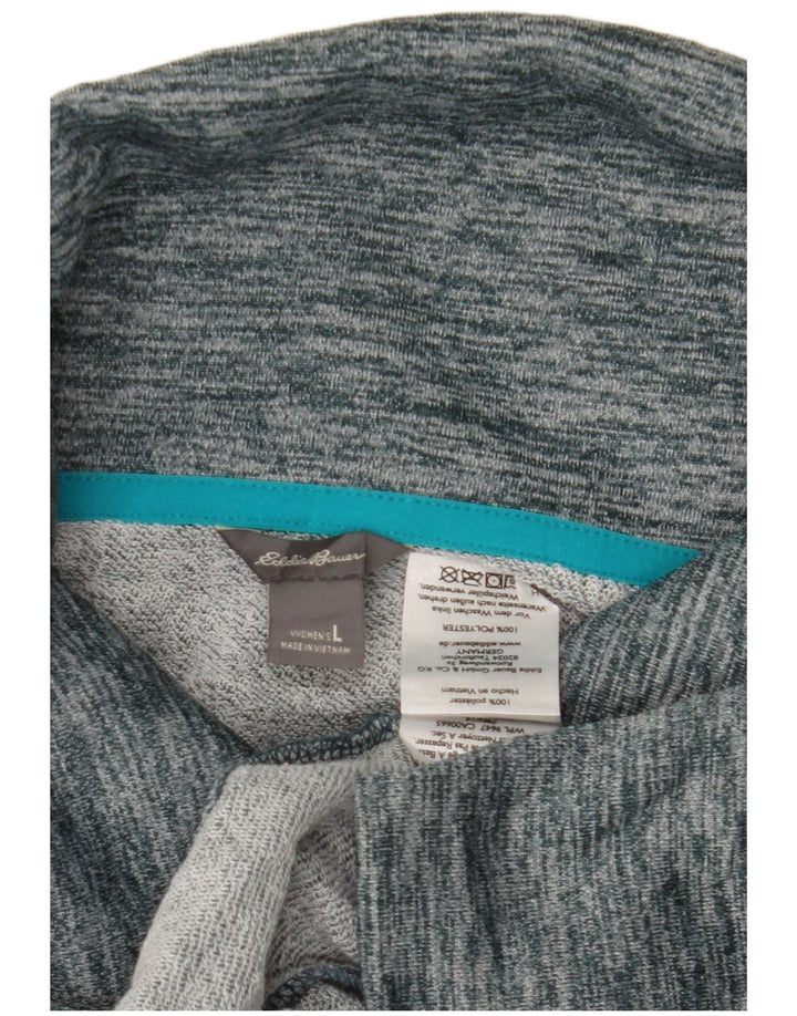 Женский спортивный костюм Eddie Bauer, верхняя куртка UK 16, большой синий полиэстер с крапинками
