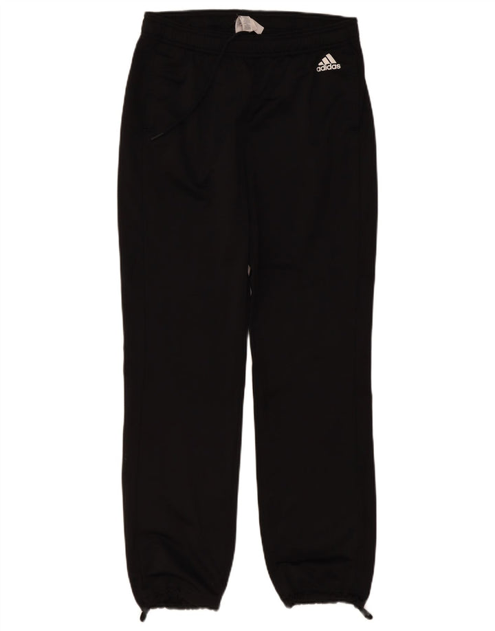 Женские спортивные брюки Adidas Joggers UK 12/14, средний черный полиэстер