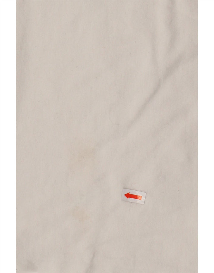 Женская футболка ADIDAS Top UK 14, большой размер, белый хлопок