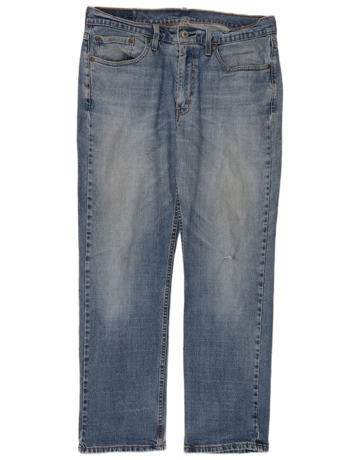 Мужские прямые джинсы Levi's 514 W33 L30 синие, хлопок
