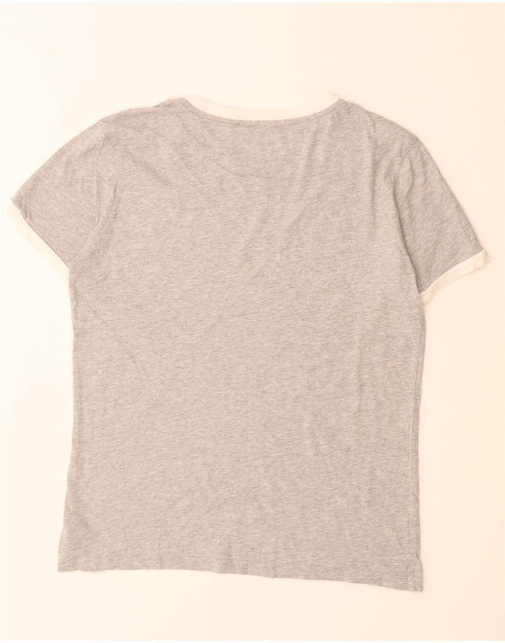 TOMMY HILFIGER Мужская футболка с рисунком, маленький серый цвет, хлопок